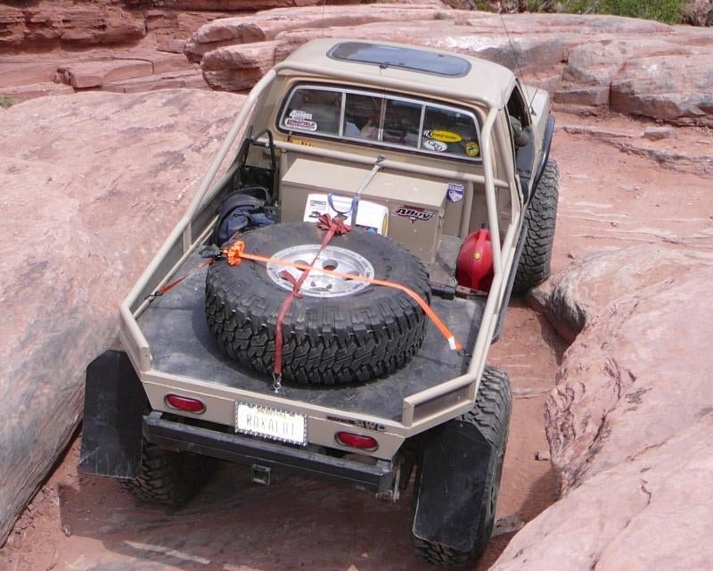 Offroad Toyota Pickup Flatbed