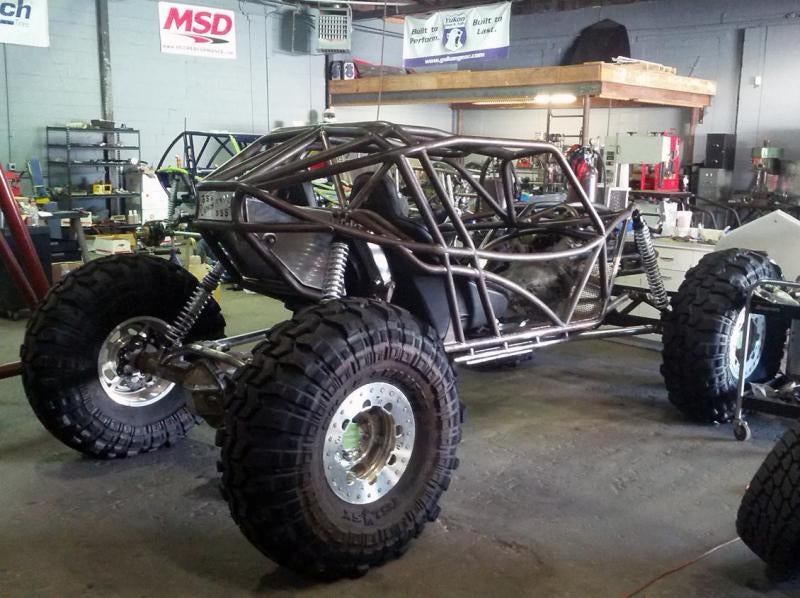 rock bouncer chassis design