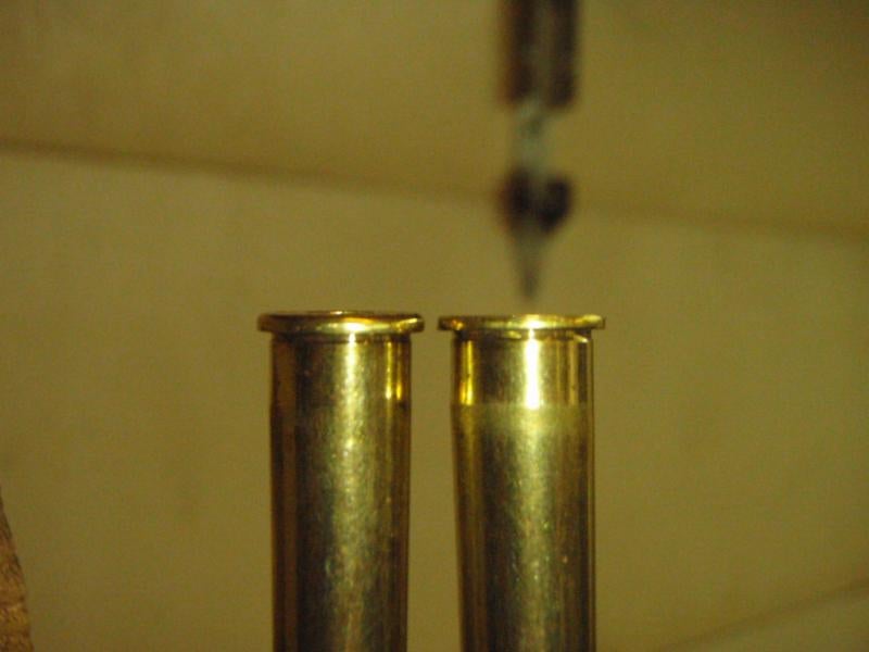 Brass-cased .410 shotshells from .444 Marlin and .303 British